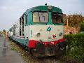 FS diesel-electric locomotive D445 1036 during a locomotive exhibition in Cremona station on May 18th, 2003.
