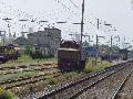 FS historical locomotive 626 045 temporarily parked on a siding in Treviglio Centrale (Bergamo) station on May 16th, 2003.