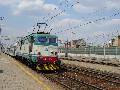 FS locomotive 646 116 with a train from Voghera to Milano Porta Garibaldi
caught while leaving Milano Lambrate Station station on May 16th, 2003.