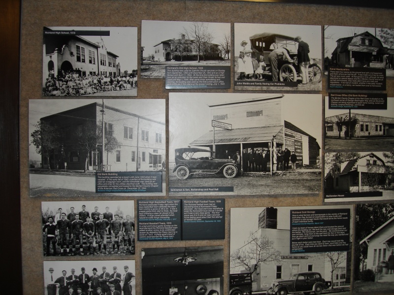 DSC01227 This is how the exhibit begins: photos of Richland taken before the Hanford site was acquired by the government. At the time, Richland was a windy and dusty tiny village in the middle of nowhere.