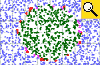 Example of a Lamstar neural network.